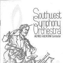 1986 - 1987, Southwest Symphony Orchestra Program