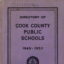 Cook County School Directory, 1949-1950