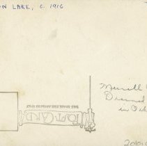 Oak Lawn Lake Postcard