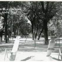 Oak Lawn Lake Postcard