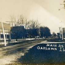 Oak Lawn Business District Postcard