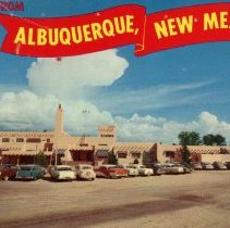 Albuquerque Municipal Airport Postcard