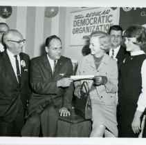 Young Democrats at New Democratic Headquarters