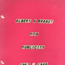 Brandt PTA Scrapbook, 1967-68