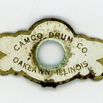 Camco Drum Company Tag