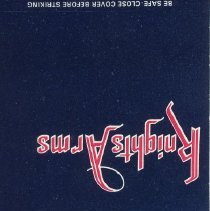 Holiday Inn Matchbook