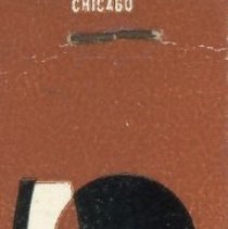 Branding Iron and Oak Lawn Bowl Matchbook