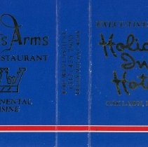Holiday Inn Matchbook