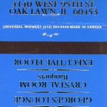 Holiday Inn Matchbook