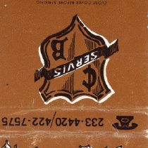 Chateau Bel-Aire Restaurant Matchbook