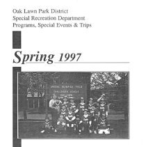 Park District Special Rec Program Guide, 1997