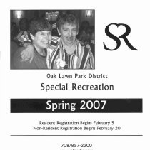 Park District Spec Rec Program Guide, 2007