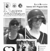 Park District Spec Rec Program Guide, 2011