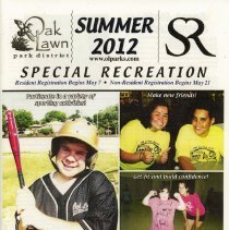 Park District Spec Rec Program Guide, 2012