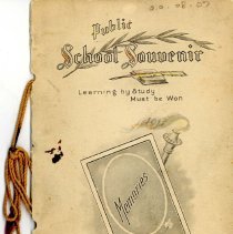 Cook School Graduation Program, 1915