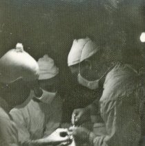 Surgery In A Military Hospital; World War 2