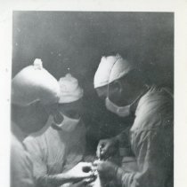 Surgery In A Military Hospital; World War 2