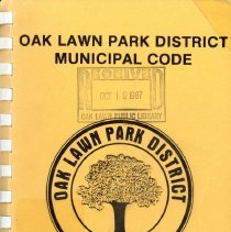 Oak Lawn Park District Municipal Code, 1981