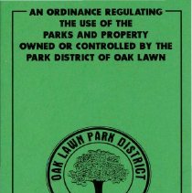 Oak Lawn Park District Ordinance, 1991