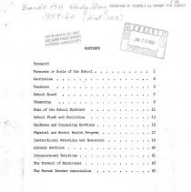 Brandt School & SD 123 Study, 1959
