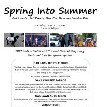 Summer into Spring Flier, 2014