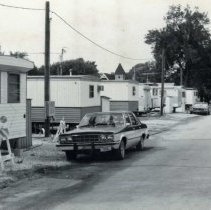 Pine Tree Trailer Park located at Raymond Avenue and Oak Street