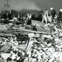 Aftermath of the 1967 Oak Lawn Tornado