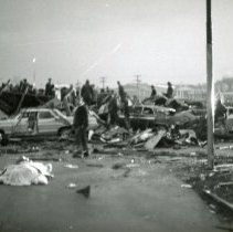 Aftermath of the 1967 Oak Lawn Tornado