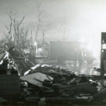 Aftermath of the 1967 Oak Lawn Tornado