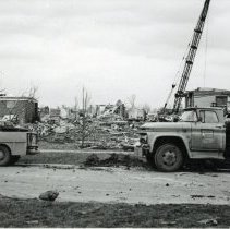 Aftermath of the 1967 Oak Lawn Tornado