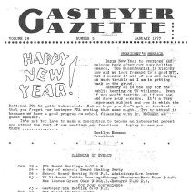 Gasteyer Gazette, 1977-78