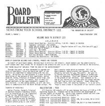 Ridgeland SD 122 Newsletter, 1983-84