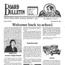 Ridgeland SD 122 Newsletter, 1985-86