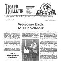 Ridgeland SD 122 Newsletter, 1986-87