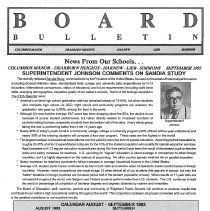 Ridgeland SD 122 Newsletter, 1993-94
