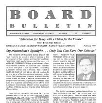 Ridgeland SD 122 Newsletter, 1996-97