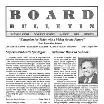 Ridgeland SD 122 Newsletter, 1997-98