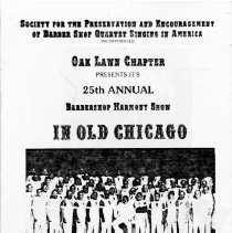 S.P.E.B.S.Q.S.A. Concert Program, 1982