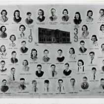 First Graduating Class of Covington School, 1939