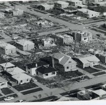 Aftermath of the 1967 Oak Lawn Tornado