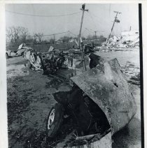 Aftermath of the 1967 Oak Lawn Tornado