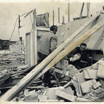 Aftermath of the 1967 Oak Lawn Tornado