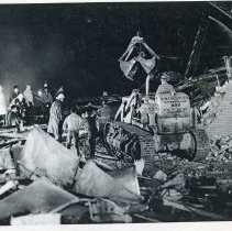 Aftermath of the 1967 Oak Lawn Tornado