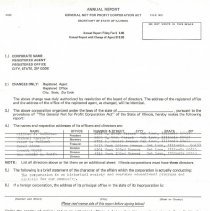 Oak Lawn Historical Society Annual Rpts, 1980-88