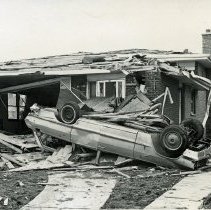 Aftermath of the 1967 Oak Lawn Tornado