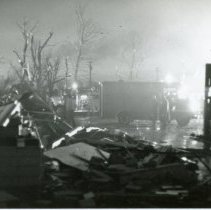 Aftermath of the 1967 Oak Lawn Tornado