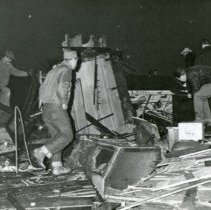 Aftermath of the 1967 Oak Lawn Tornado