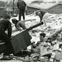 Aftermath of the 1967 Oak Lawn Tornado