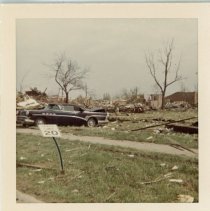 Aftermath of the 1967 Oak Lawn Tornado