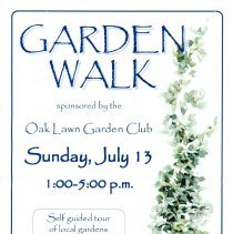 Oak Lawn Garden Club Poster